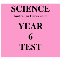 Australian Curriculum Science Year 6